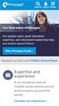 Mobile Screenshot of principalfunds.com